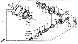 VF700S Редуктор