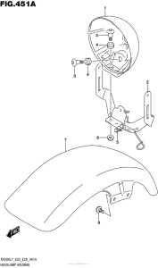 RV200 Фара головного света