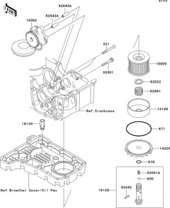 ZR750 Масляный насос