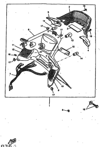 CW50RSP Taillight unit ass`y