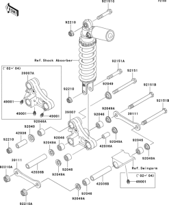 ZX1200 Подвеска