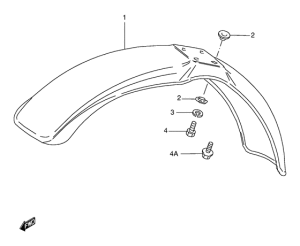 TS50 Переднее крыло