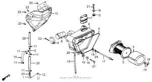 XR185 Воздушный фильтр