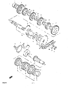GS425 Трансмиссия
