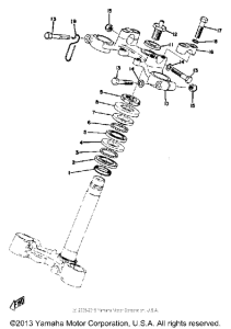 YZ125A Управление