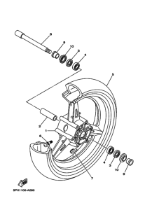 XV1700PC XV17PC XV17PCP Transom + tube