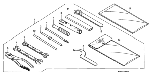 CB250 Инструмент