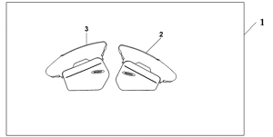 NT700V Pannier inner bag set