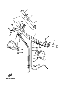  Рулевой рычаг и кабель