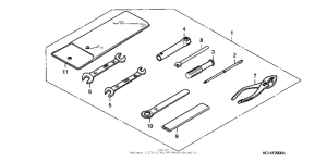 CB125T Инструмент