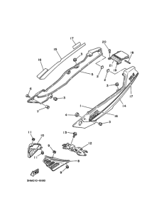 RZ250R ｻｲﾄﾞｶﾊﾞｰ