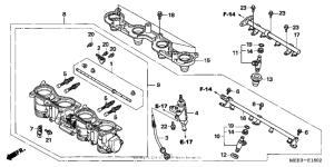  Throttle body ('05-)