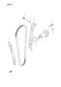 DR650 Держатель направляющей