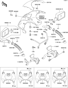 ZX400 Cowling(1 / 2)(zx400-l1)
