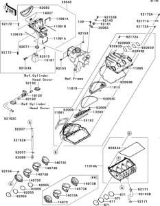 ZX1000 Air cleaner(1 / 2)