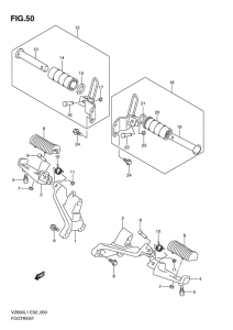 VZ800 Подножки