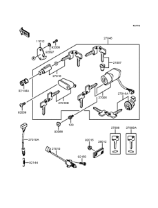 VN400 Замок зажигания