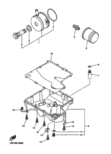 YZF-R6 Масляный фильтр