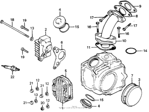 CT70 Крышка головки цилиндров