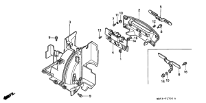 PC800 Заднее крыло
