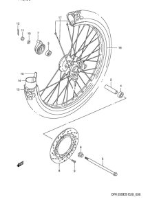 DR125 Transom + tube