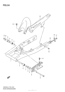 GSX-R250 Rear Swingingarm