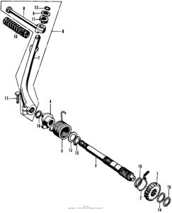 CL70 Кик стартер