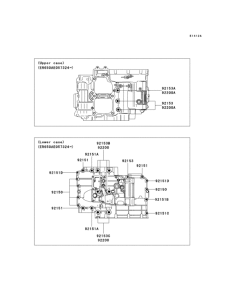 ER650 Болты крепления картера