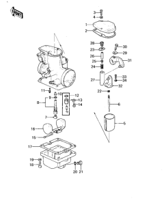  Детали карбюратора
