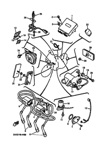 FZR1000 FZR1000F Equipo electrico