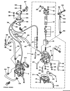 TDR250 Карбюратор