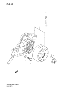 RM125 Зажигание