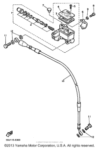 TT600N Главный тормозной цилиндр