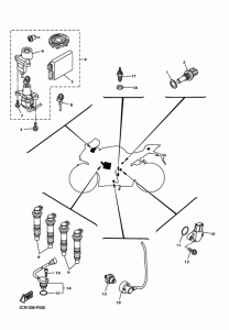 YZF-R1M Электрика 1
