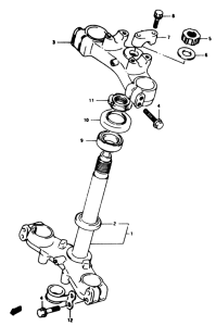 RM80 Траверса нижняя