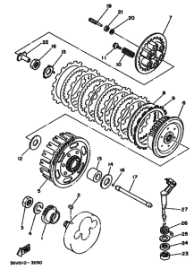 TY250R TY250 Бендикс