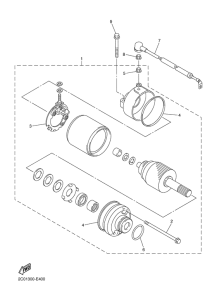 YZF-R6 Стартер