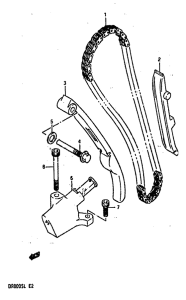DR800 Держатель направляющей