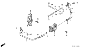 XL600V Воздушный клапан всасывания