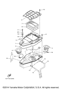 XV1900CT Впускная система