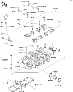 ZG1200 Головка цилиндров