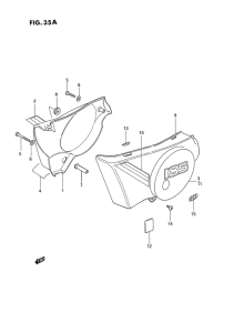 TS185 Обтекатель задний