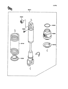 KL650 Амортизатор