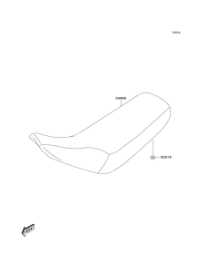 KDX50 Сиденье