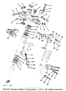 XT250J Управление