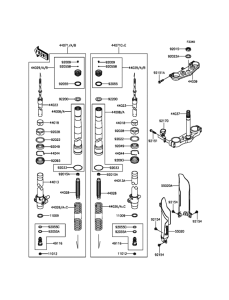  Передняя вилка