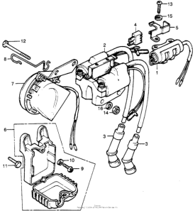  Катушка зажигания