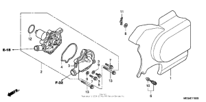 VT750CA Водяной насос