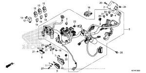 CMX300 Жгут проводов