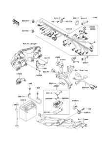 ZX600 Электрика